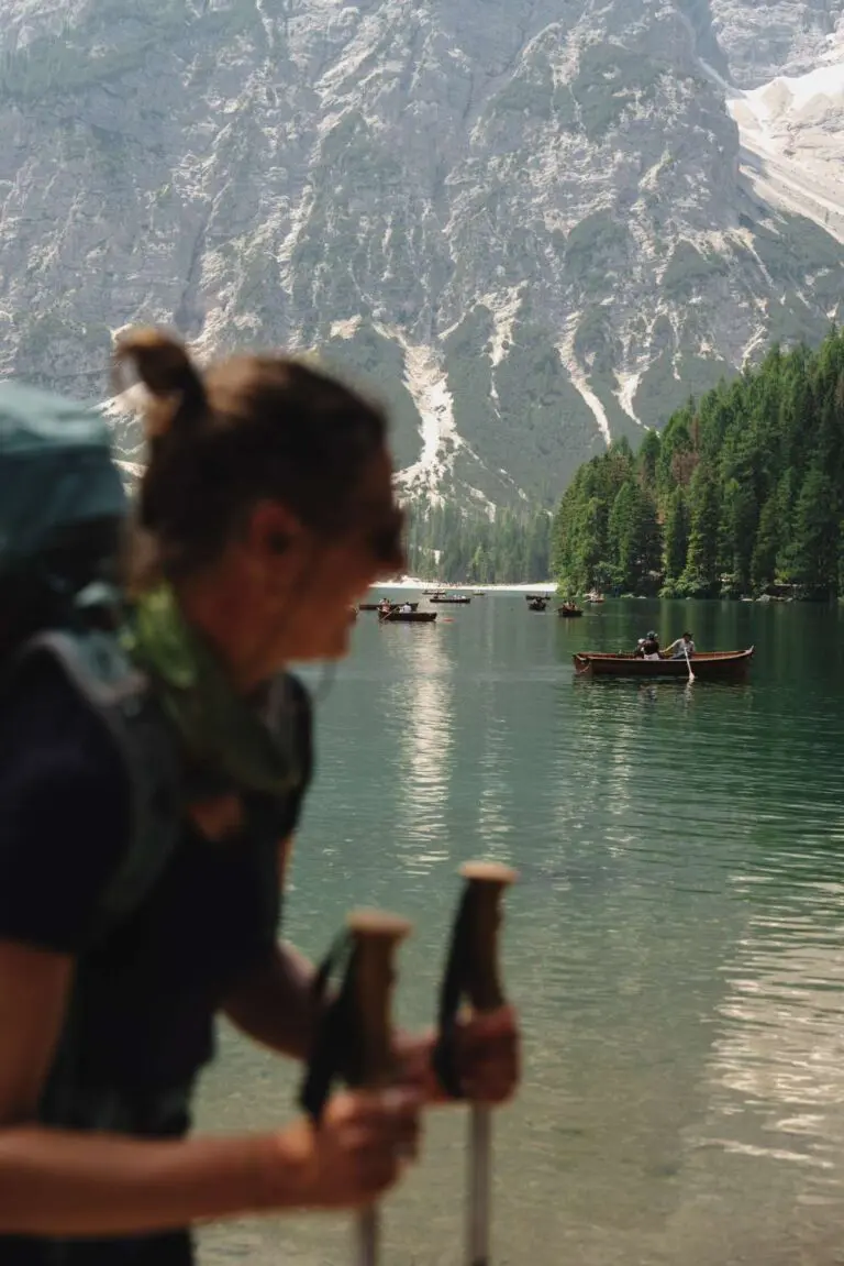 Lago di Braies wandern Dolomiten