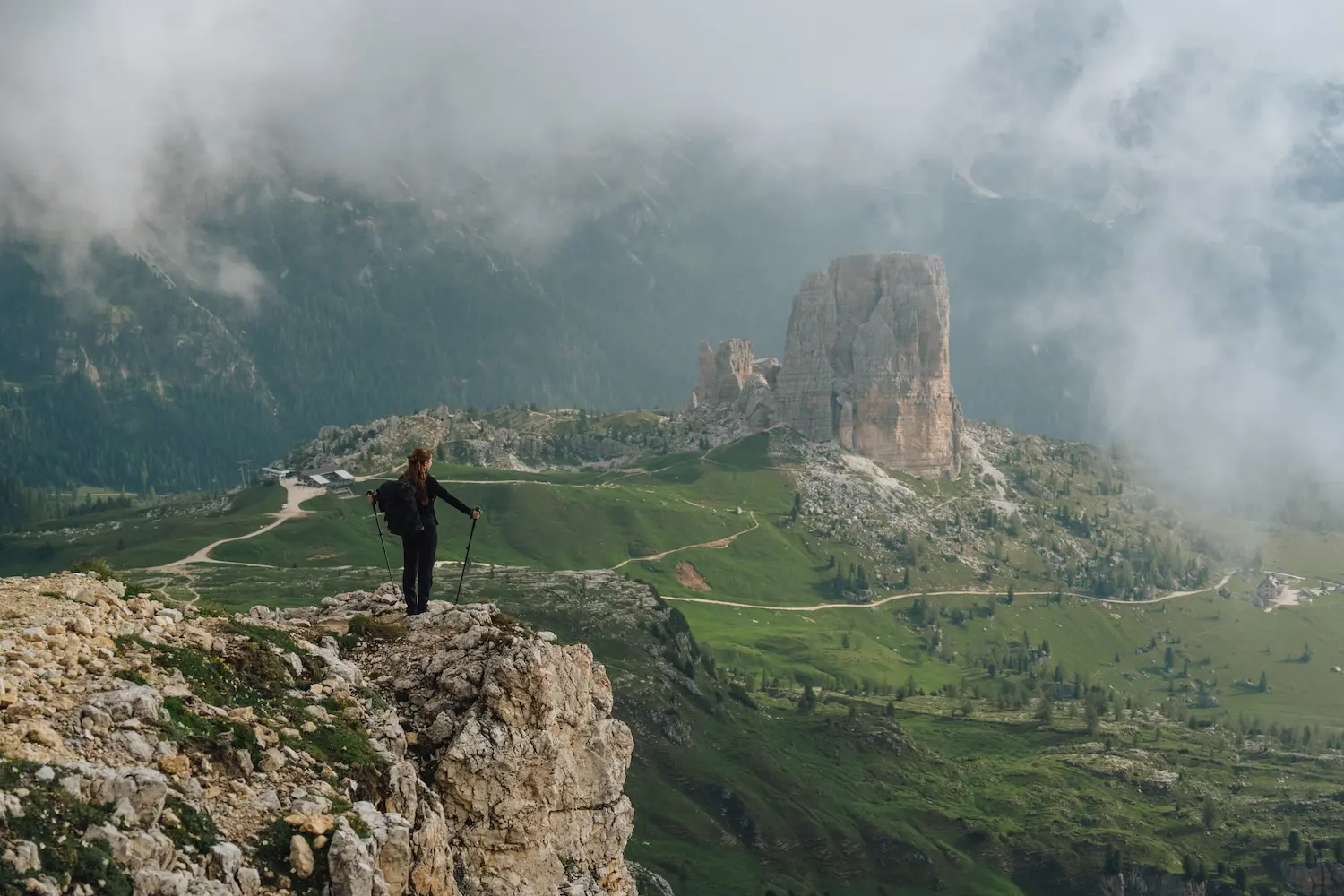 Cinque Torri randonnée Dolomites