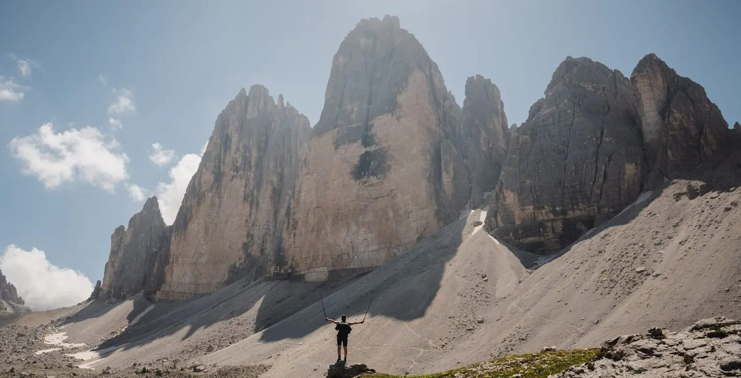 Drei Zinnen wandern Dolomiten