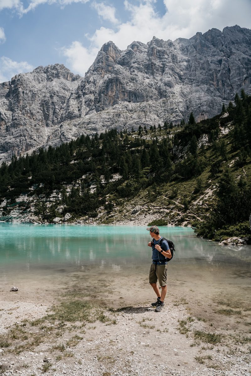 LAgo di Sorapis Domomieten Sorpaissee Dolomiten
