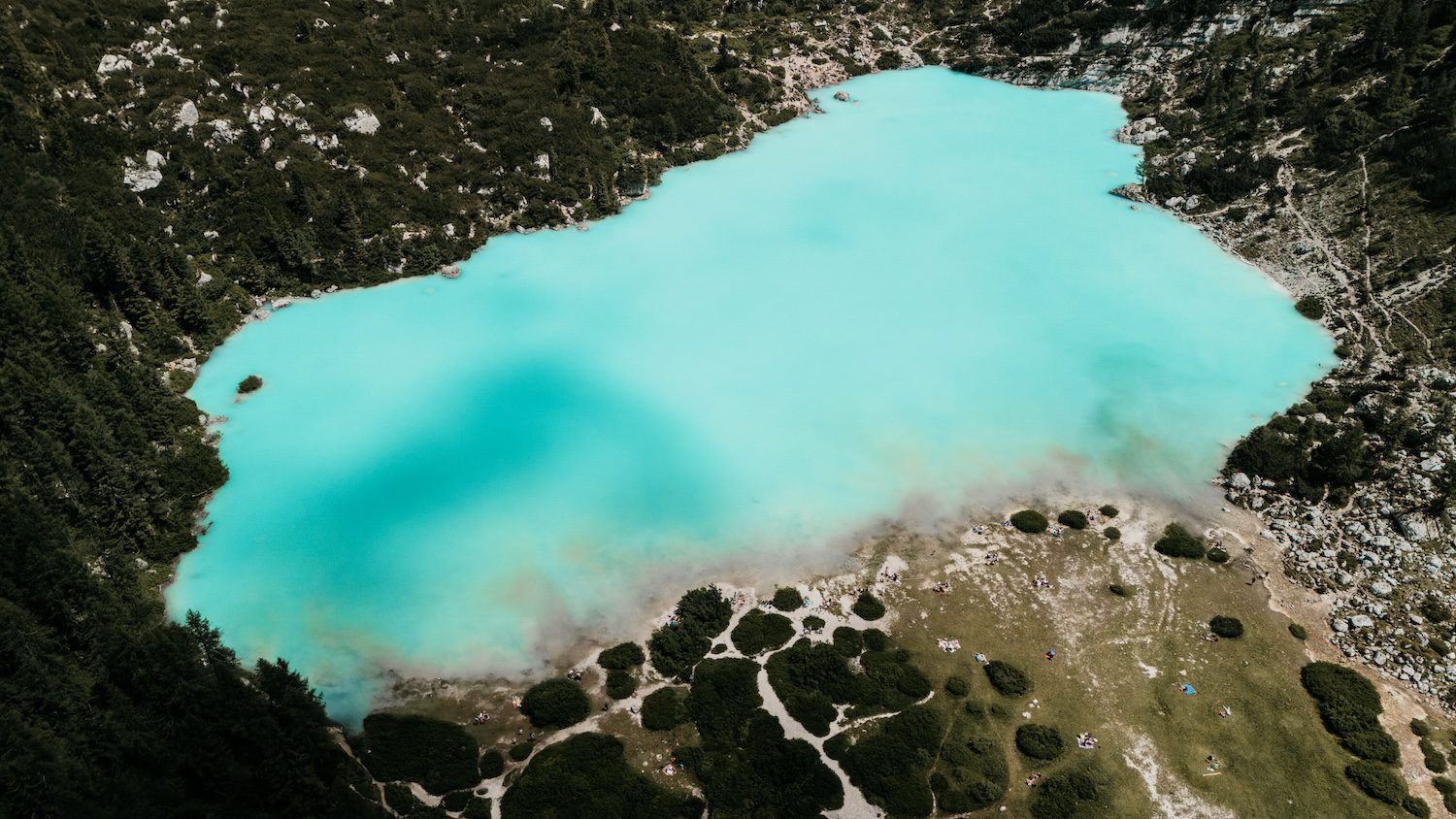Lago di Sorapis Dolomieten Sorapissee Dolomiten